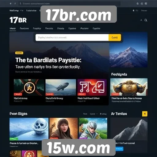 Interface do site 17br.com passa por atualizações significativas