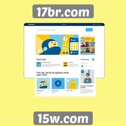 Análise da interface do usuário do 17br.com